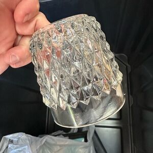 Diamond point fairy lamp tops